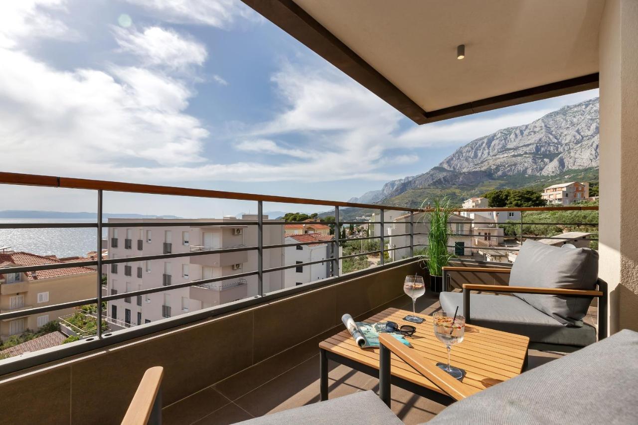 5-6 Luxury Apartments L&L Tucepi - 100M From The Beach - Makarska Exklusiv エクステリア 写真