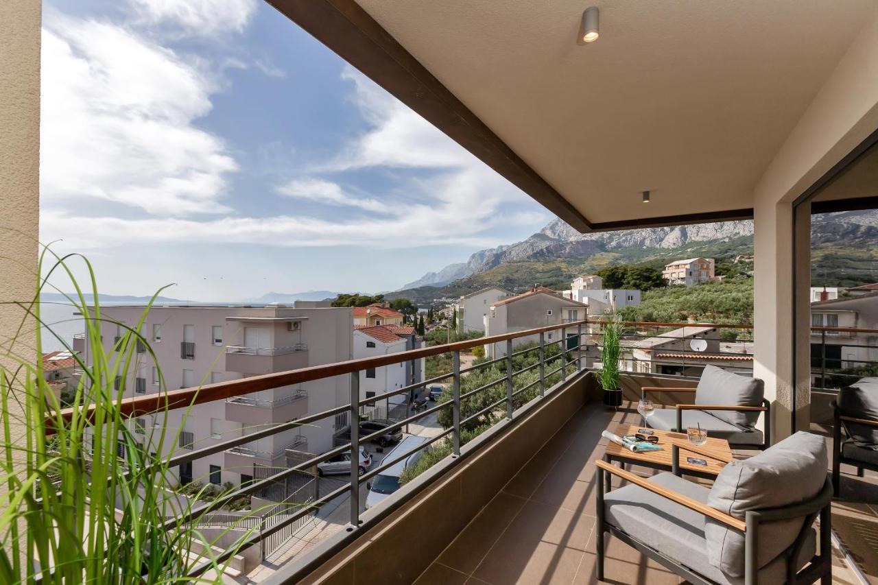 5-6 Luxury Apartments L&L Tucepi - 100M From The Beach - Makarska Exklusiv エクステリア 写真