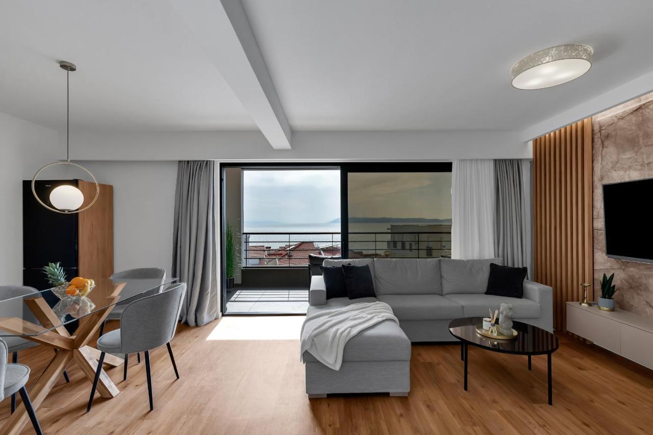 5-6 Luxury Apartments L&L Tucepi - 100M From The Beach - Makarska Exklusiv エクステリア 写真