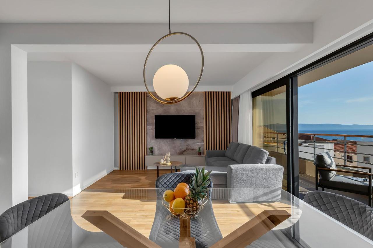 5-6 Luxury Apartments L&L Tucepi - 100M From The Beach - Makarska Exklusiv エクステリア 写真