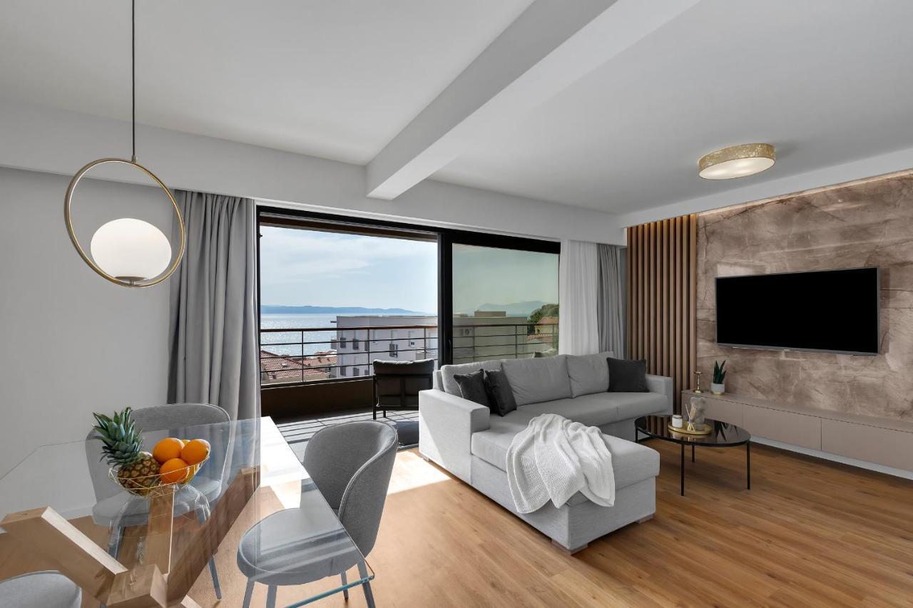 5-6 Luxury Apartments L&L Tucepi - 100M From The Beach - Makarska Exklusiv エクステリア 写真